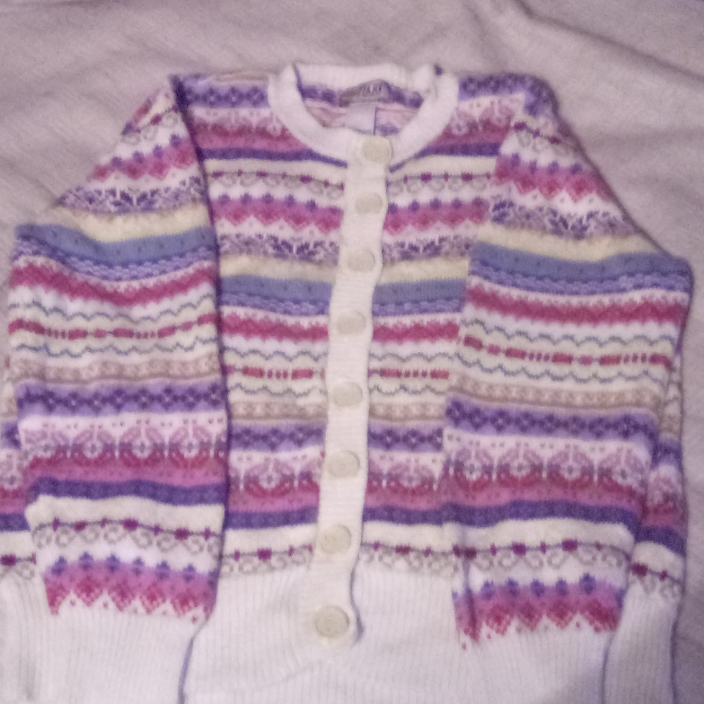 A cotton sweater
